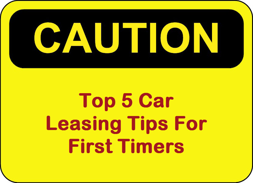 Car Leasing Tips For First Timers