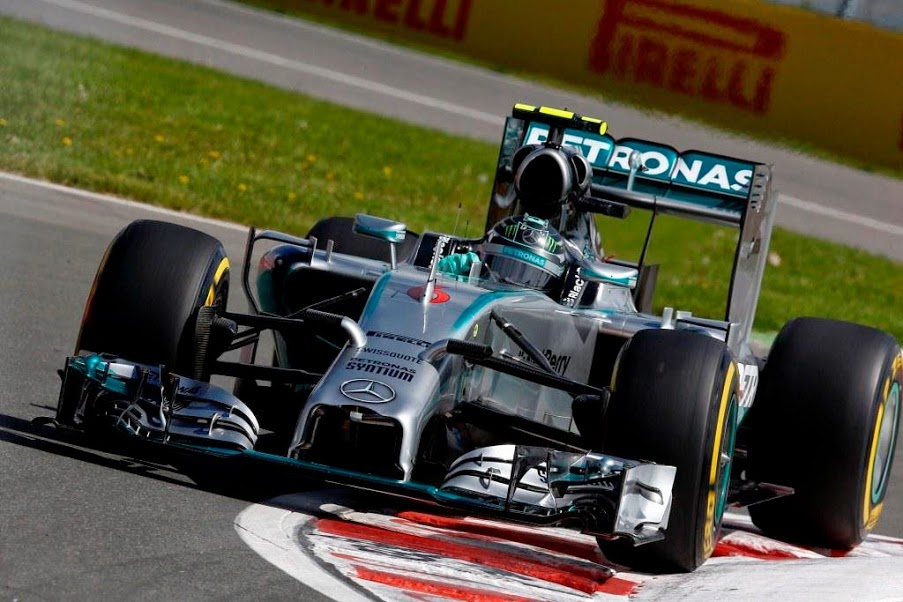 Nico Rosberg puts it on pole for Canada. Photo courtesy <a href="https://plus.google.com/u/1/+MercedesAMGF1/posts?partnerid=gplp0">Mercedes AMG F1</a>