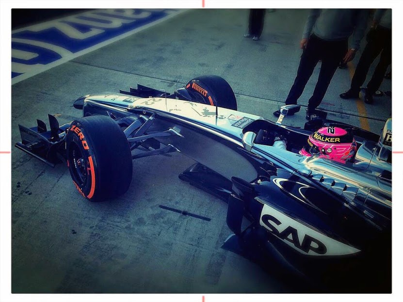 Jenson Button at Silverstone