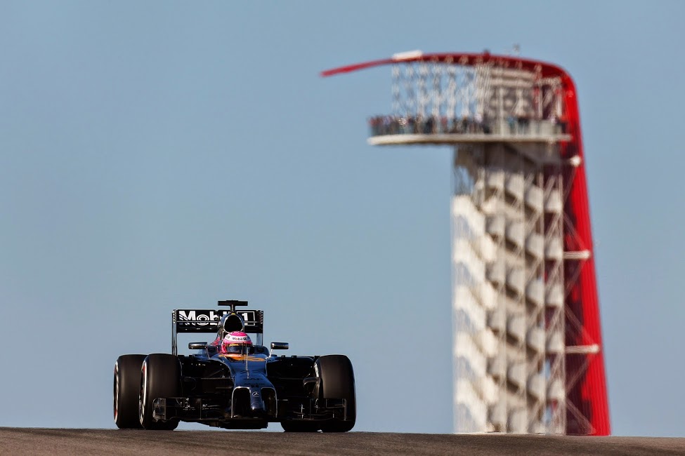 McLaren at 2014 F1 US Grand Prix