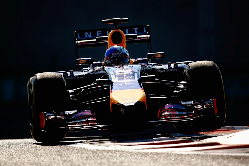 Sebastian Vettel in Abu Dhabi. 