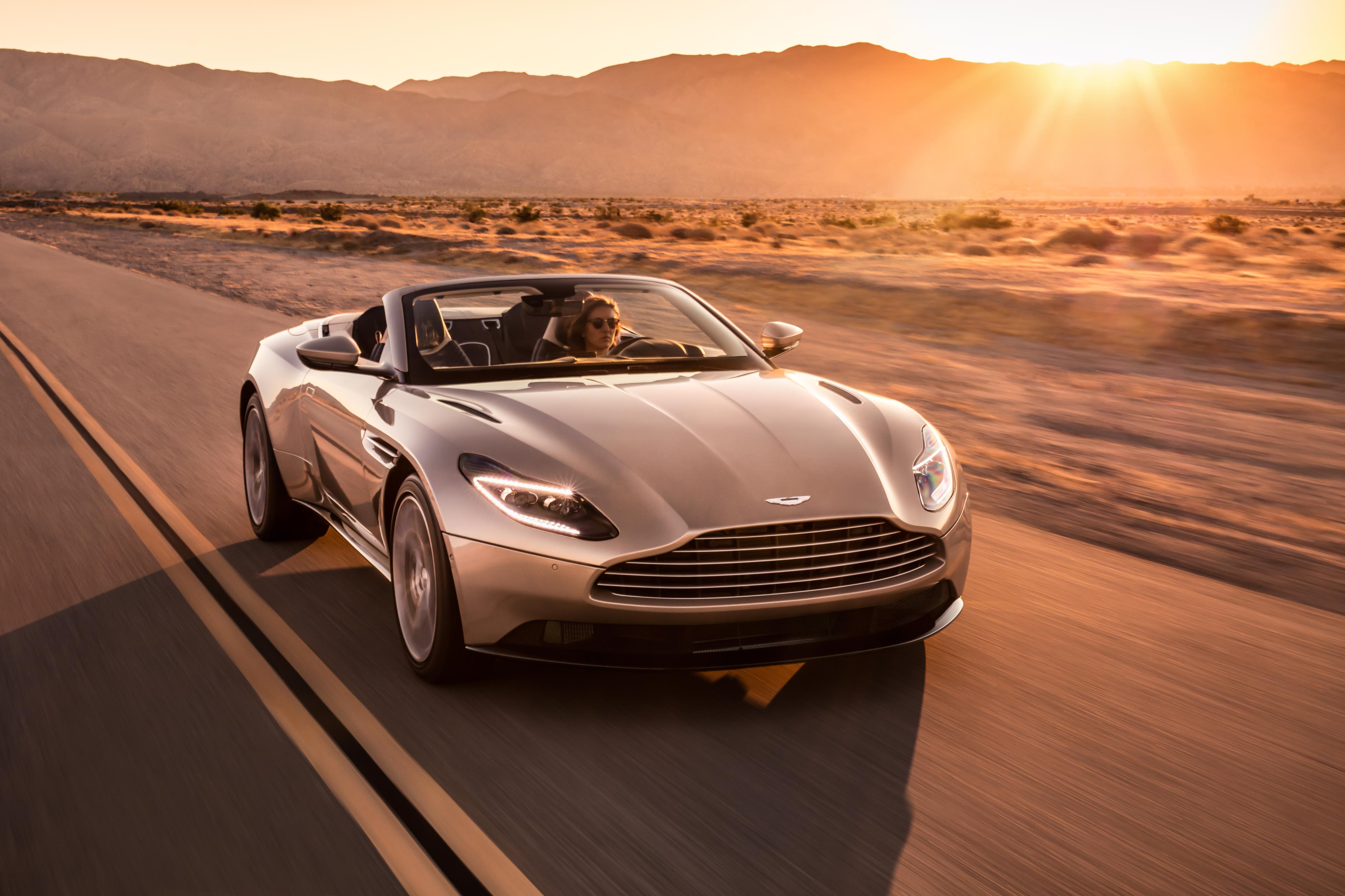Spectacular Aston Martin DB 11 Volante goes topless