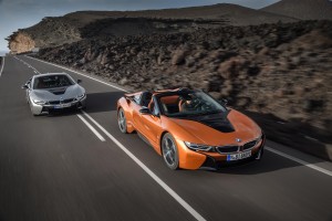 The new BMW i8 Roadster and Coupe will impress with a longer range.