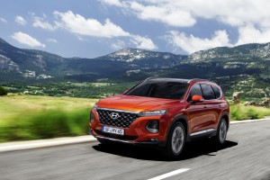 The new Hyundai Santa Fe has lots of new equipment and safety features.