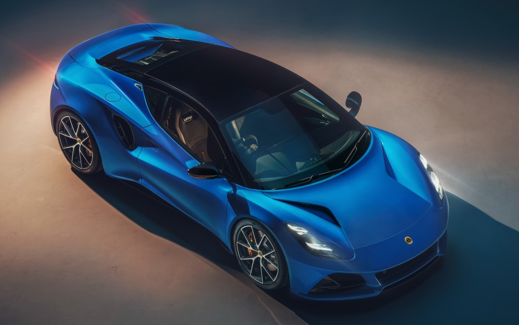 The new Lotus Emira makes its debut