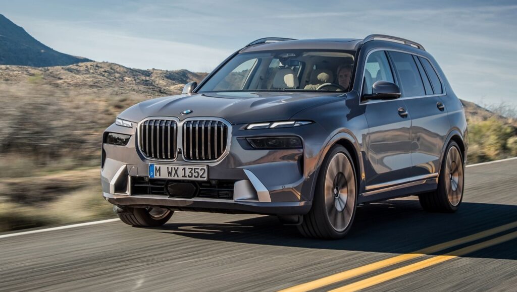 Contract hire BMW X7 front