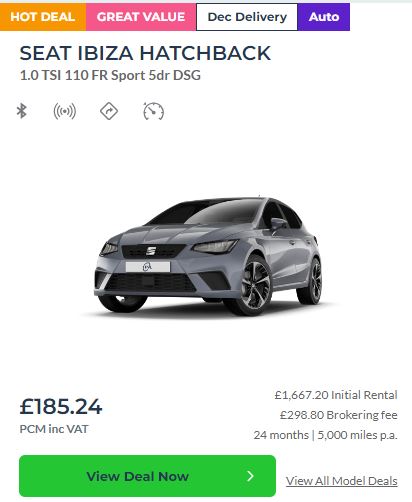 Seat Leasing Deal
