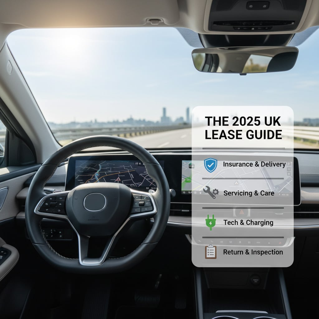 The 2025 UK Lease Car Guide: Insurance, EV, Care, Charges & More