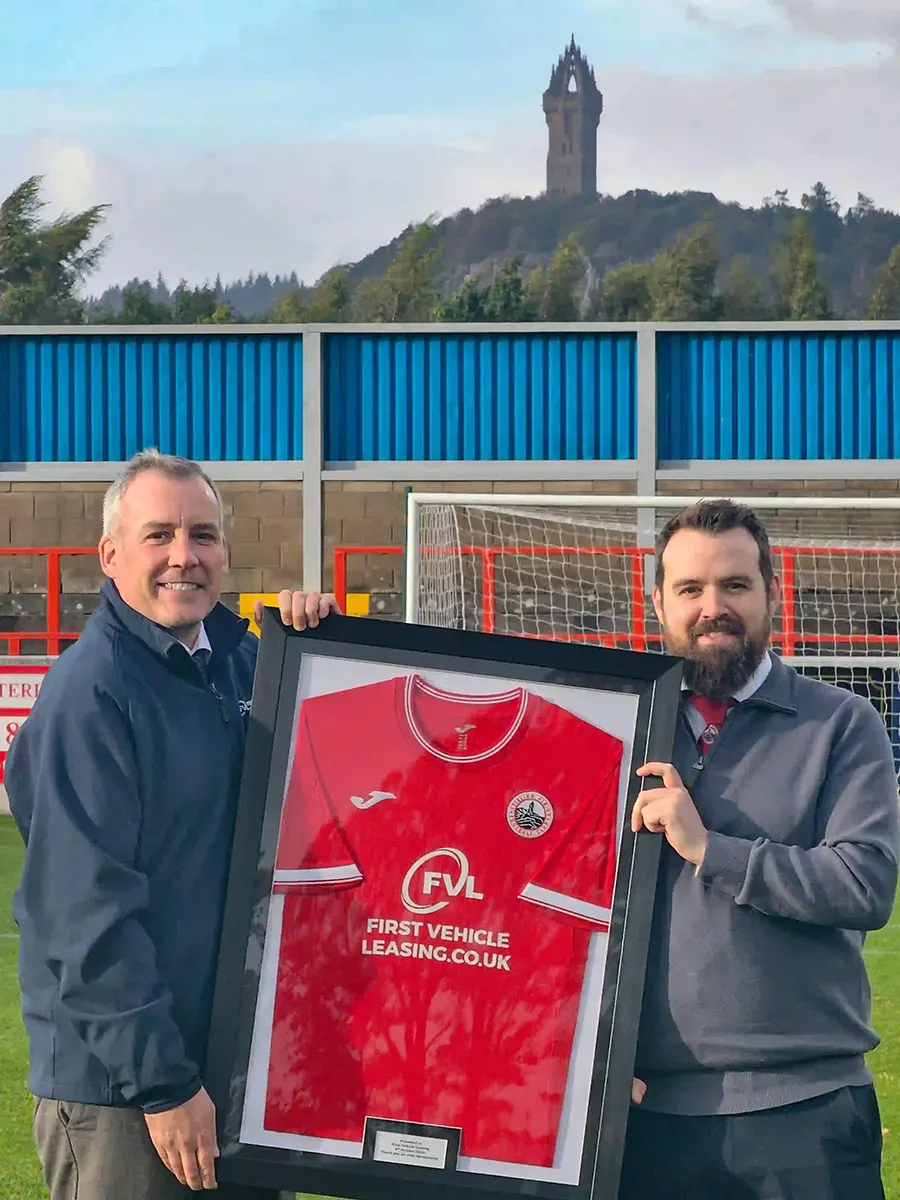 FVL sponsors Stirling St Albion FC