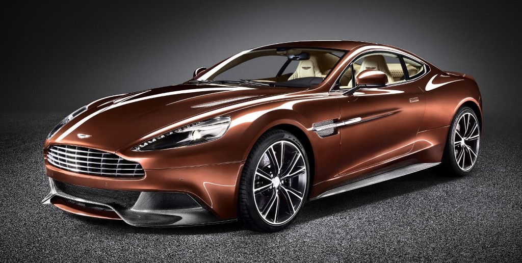 Aston Martin unveils its Vanquish