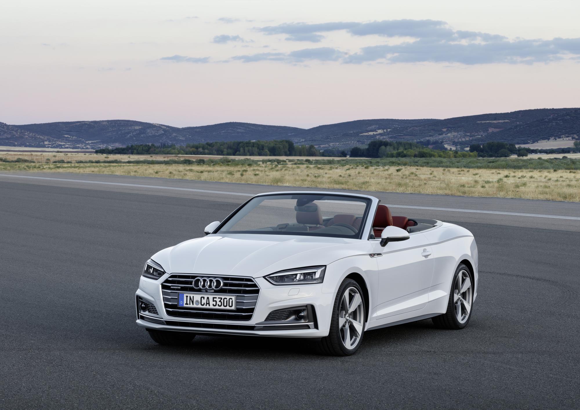 New Audi A5 Cabriolet takes a bow