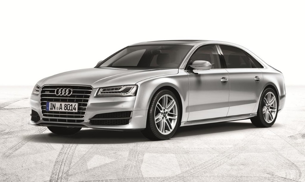 The Audi A8 gets a new look