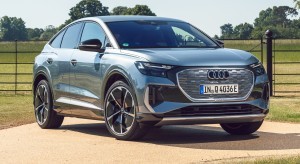 Audi Q4 e-tron car lease front