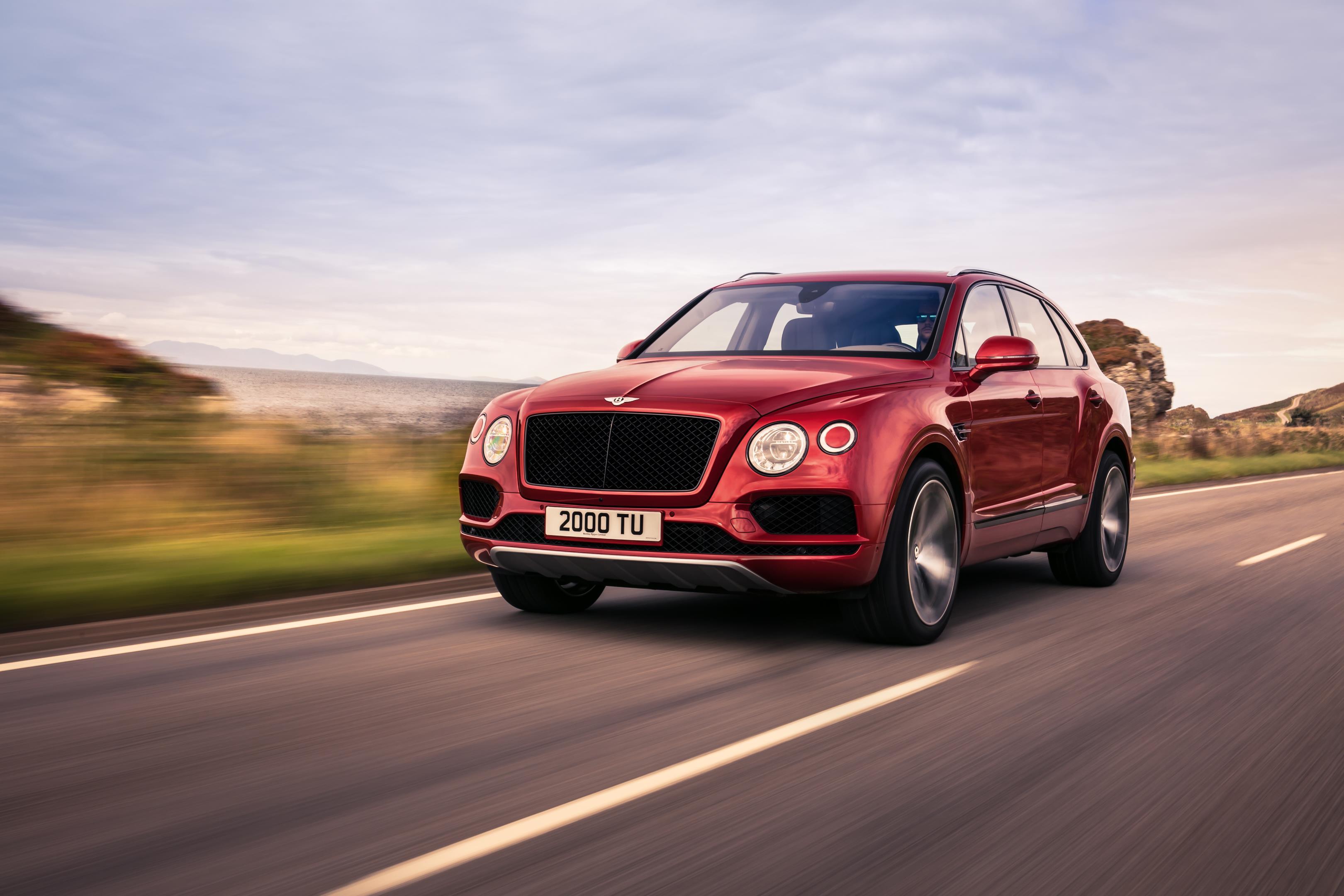 The Bentley Bentayga V8 impresses