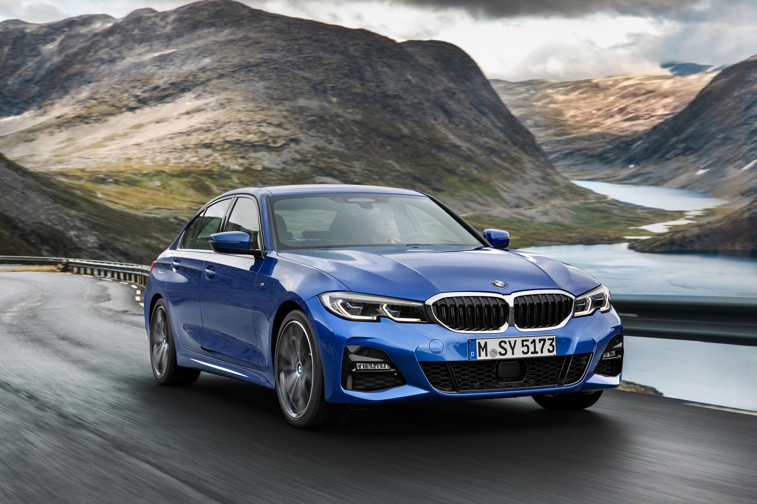 The new BMW 3 Series saloon is unveiled