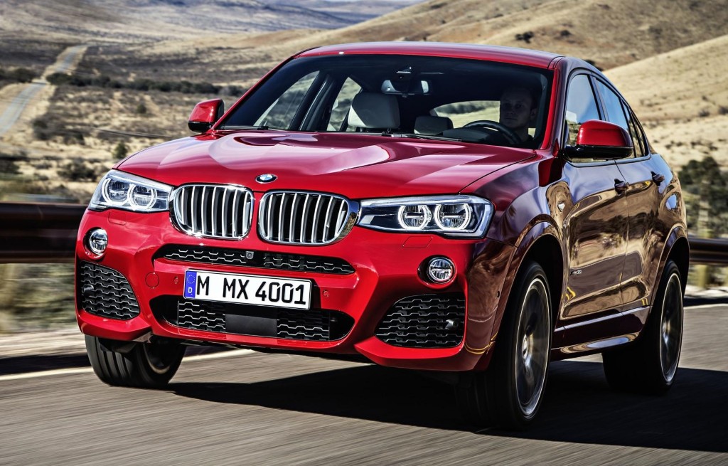 The new BMW X4 is unveiled