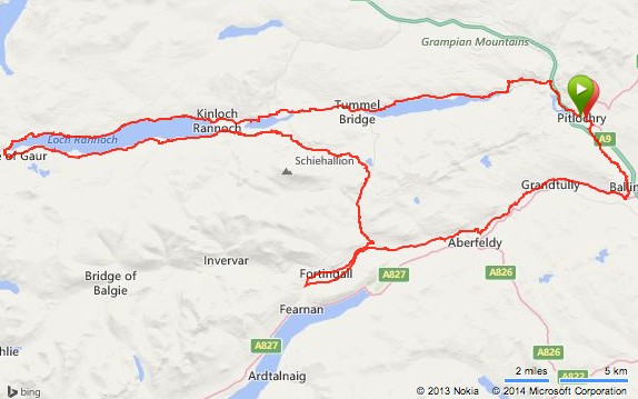 Route covered - click image to see full stats Route covered - click image to see full stats