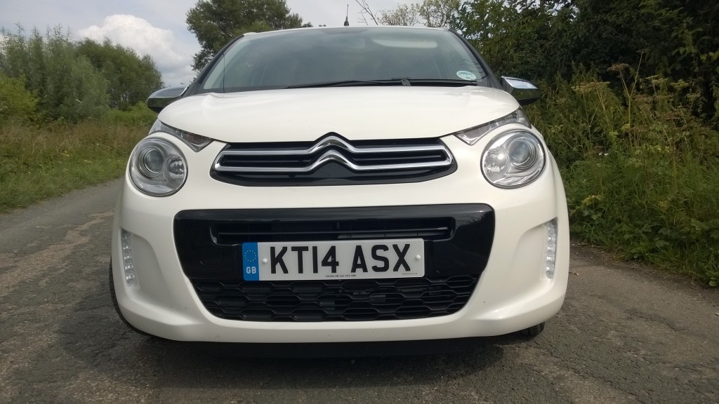 Citroen C1 front view. Click for hi-res image