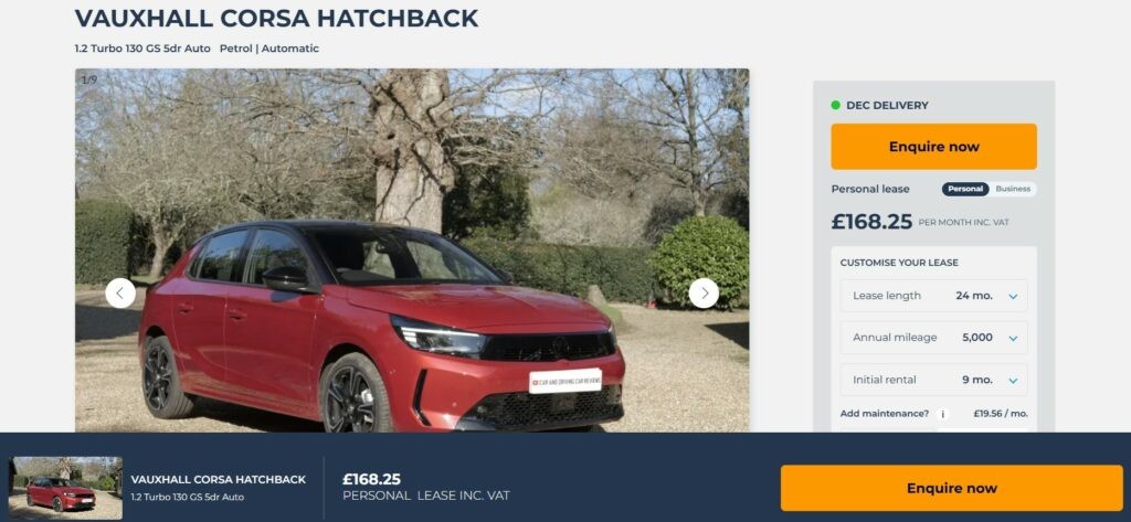Used Car Lease