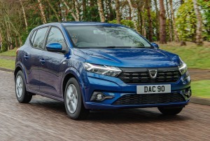 Dacia Sandero car lease front