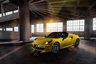 Order books open for the Alfa Romeo 4C Spider