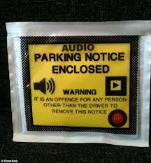 The Parking Ticket That Tells You Off