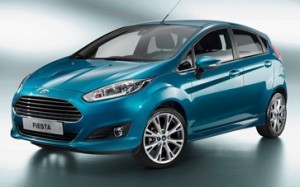 Ford Fiesta: Womens World Car of the Year 2013 Electric Blue Ford Fiesta