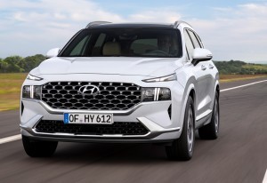 New Hyundai Santa Fe car lease front