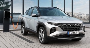 Hyundai Tucson plug-in hybrid car lease front
