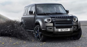 Defender V8 car lease front