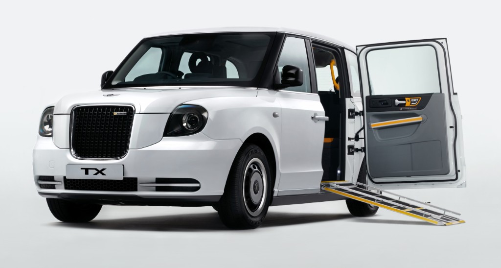 LEVC TX Access offers full wheelchair accessibility