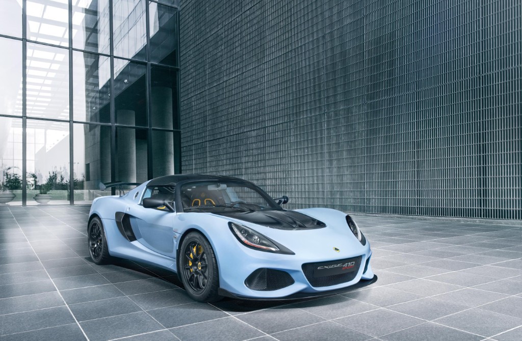 The new Lotus Exige Sport 410 has been launched