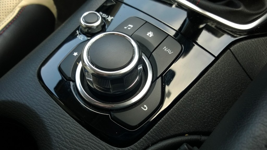 Mazda 3 central controls