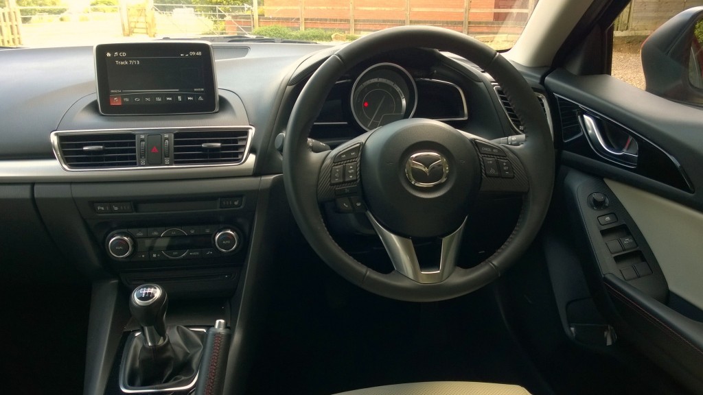 Mazda 3 interior