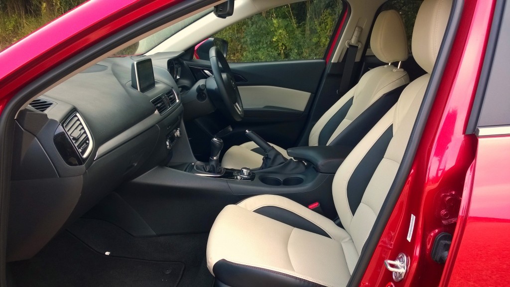 Mazda 3 interior