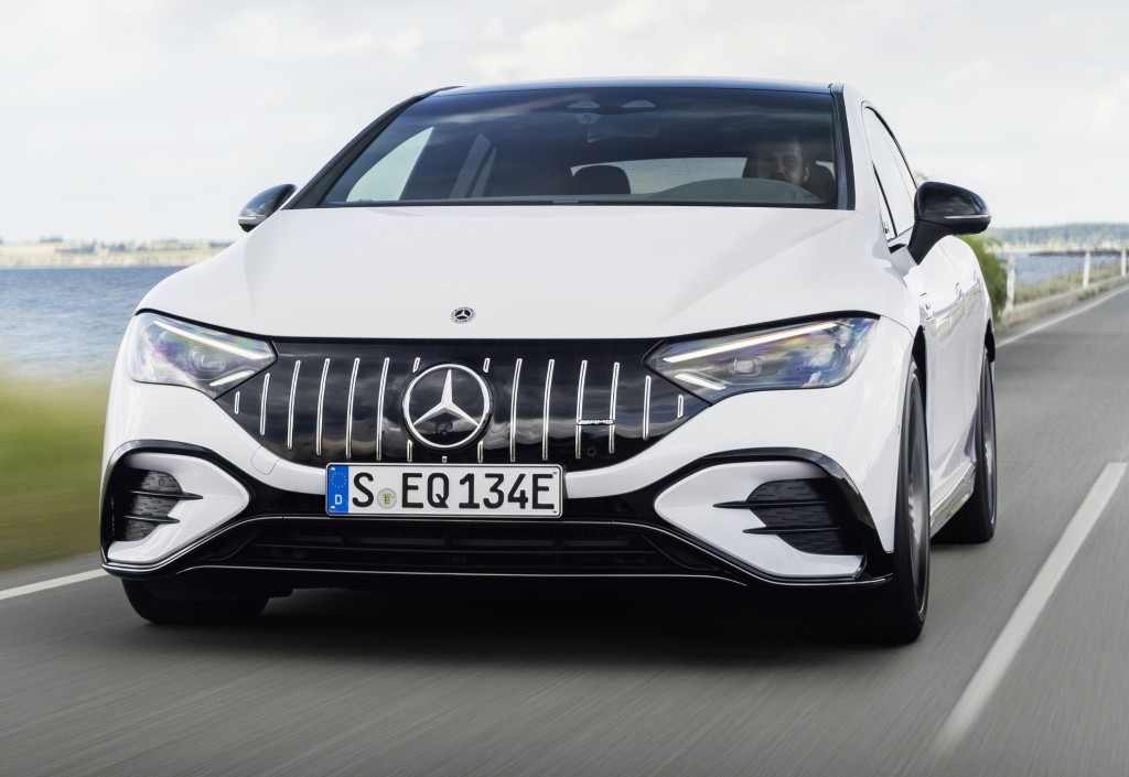 New Mercedes-AMG EQE electric saloon is unveiled