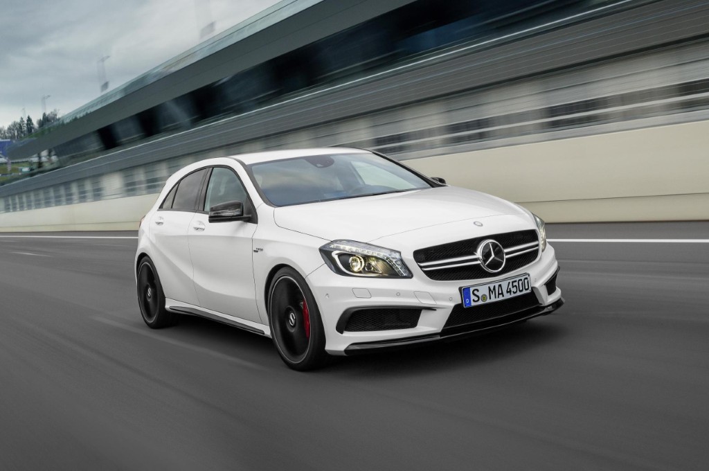 Mercedes launches its first hot hatch: the A45 AMG