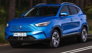 MG ZS car lease front