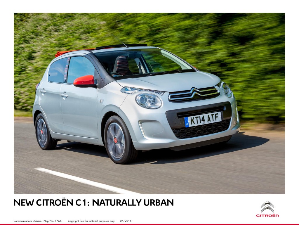 New Citroen C1 is unveiled