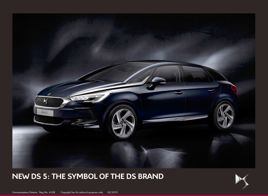 The new Citroen DS5 flagship unveiled