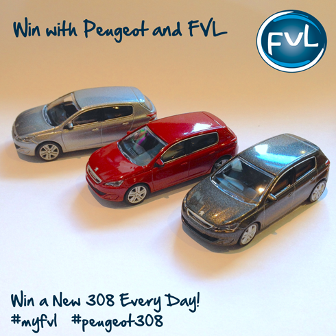 Win A (toy) Car of the Year 2014 in our Free Daily Prize Draw…