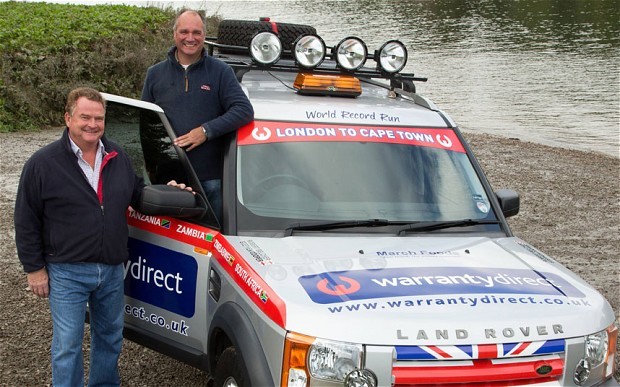 British Drivers Go 10,000 Miles in 10 Days
