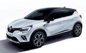 Renalt Captur e-tech contract hire front