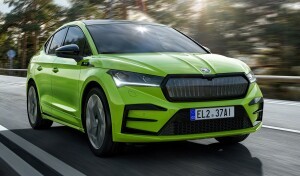Skoda Enyaq Coupe iV car lease front