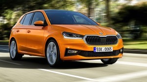 Skoda Fabia car lease front