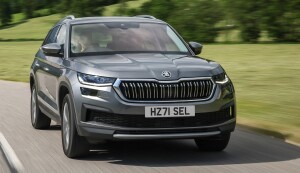 Skoda Kodiaq car lease front
