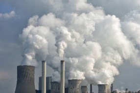 emmisions from factory chimney stacks