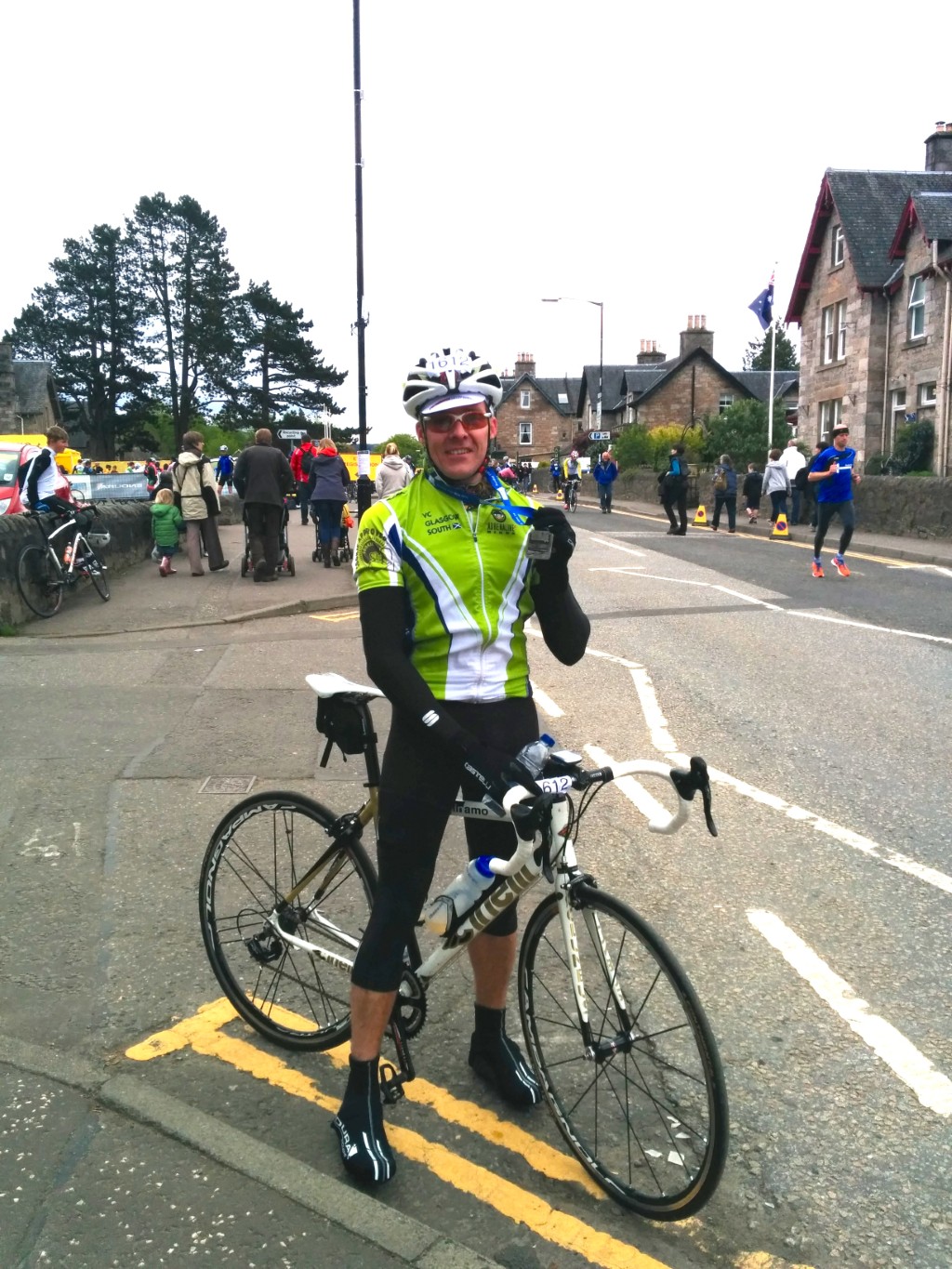 Tony King completes charity race