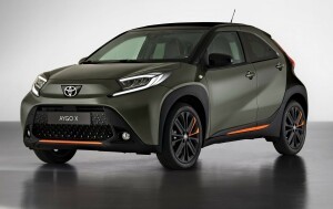 Toyota Aygo X car lease front