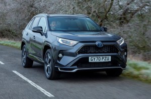 Toyota RAV4 plug-in hybrid car lease front